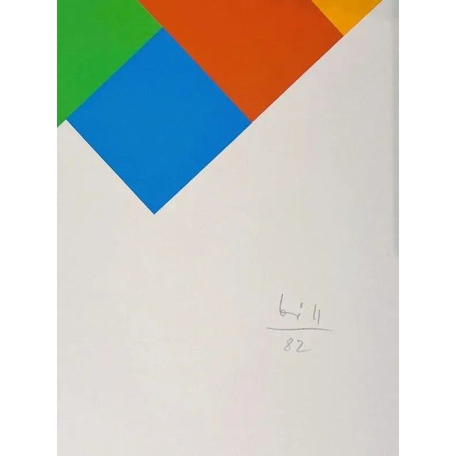 Bill Max, Untitled, 1982, Lithograph For Sale - Image 6 of 8