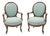 French Louis Philippe Style Armchairs, 1850s, Set of 2 For Sale