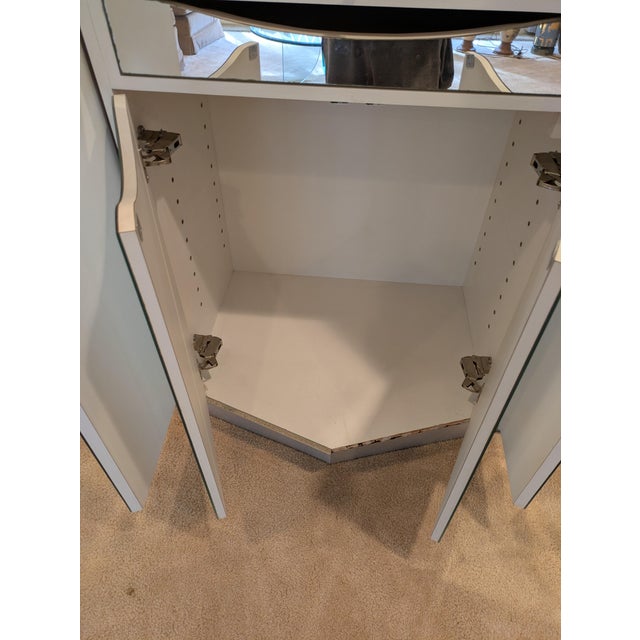 1990s 1990s Mirrored Wall Unit For Sale - Image 5 of 8