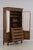 Age: Approx: 40 Years Old Details: Factory Distressed Adjustable Shelves Dovetailed Drawer Construction Fine Carved...