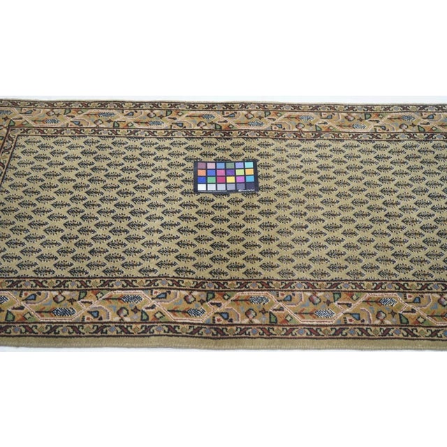 Brown Indian Rug 2'5'' X 4'8'' For Sale - Image 8 of 10