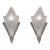 French Art Deco Wall Sconces by Jean Gauthier Ejg 1930 France - A Pair For Sale