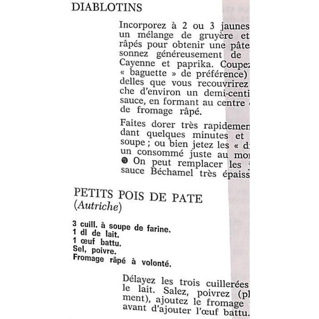 HOWE, Robin [416] pp. Robert Morel Editeur 1967 7" x 7" x 1" The cover of Robin Howe's Book of Soup is made of white...