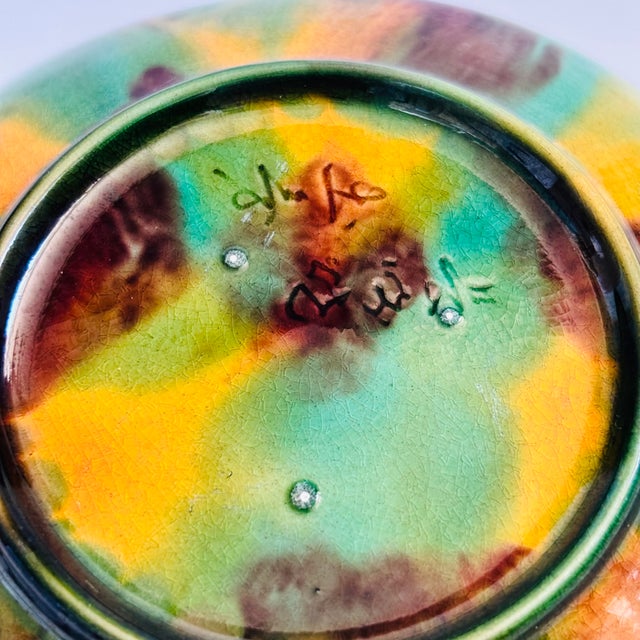 MCM Handmade Pottery Tray For Sale - Image 10 of 10