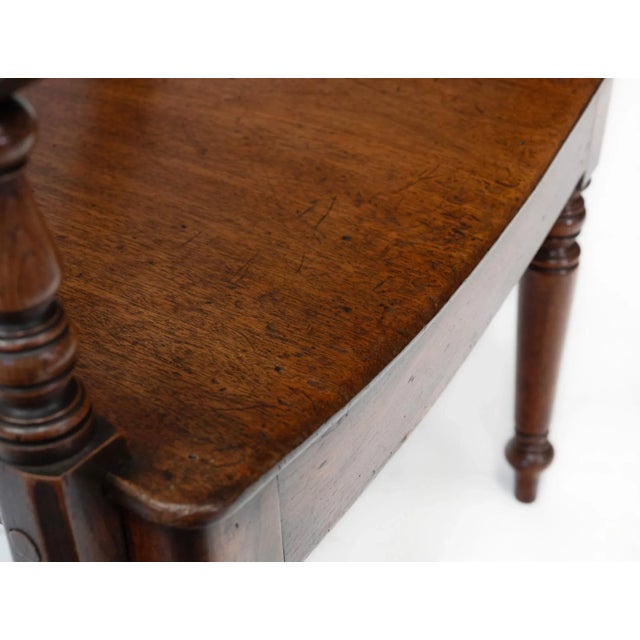 Wood Mid 19th Century English Country Elm Kitchen Armchairs, Set of 2 For Sale - Image 7 of 17