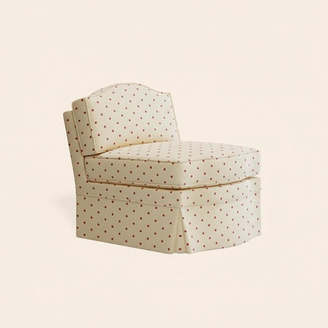 Pavlova Felix Slipper Chair by Ceraudo For Sale - Image 4 of 4