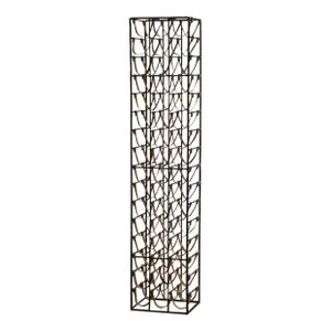 1970s Arthur Umanoff 48 Bottle Wine Rack