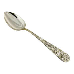Antique Repousse Table/Serving Spoon Marked S. Kirk & Son Inc.