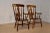 Mid 19th Century 19th C Pair of Lancashire Ladder Back Armchairs For Sale - Image 5 of 13