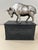 Vintage Bull & Bear Stock Market Bookends, Silver-Tone Metal For Sale - Image 12 of 15