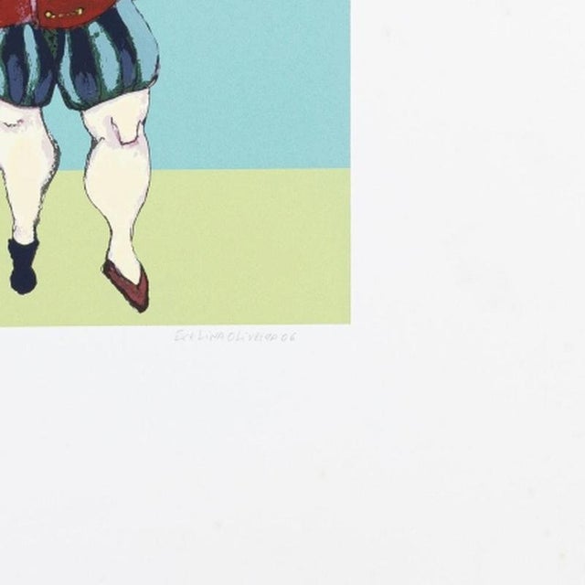 Evelina Oliveira, Figurative Composition, 2006, Screenprint For Sale - Image 5 of 6