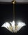 1970s 1970s Murano White Glass Petal Chandelier For Sale - Image 5 of 14