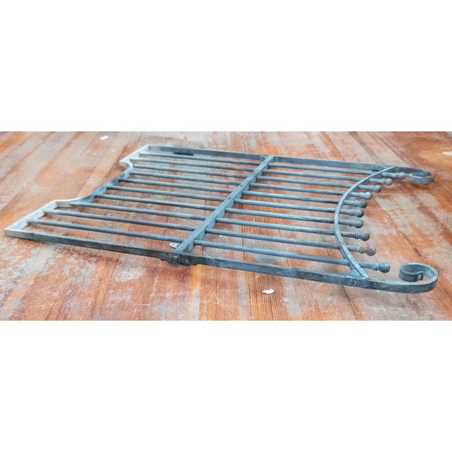 20th Century Verdigris Bronze Bank Postal Teller Gate by Syracuse Wireworks For Sale - Image 13 of 18