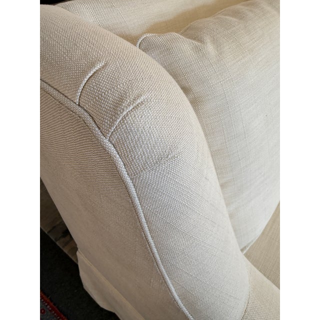 Hickory Chair Furniture Company Silhouettes Collection Slope Arm Sofa For Sale - Image 10 of 12