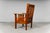 Art Nouveau Chair in Oak For Sale - Image 5 of 18