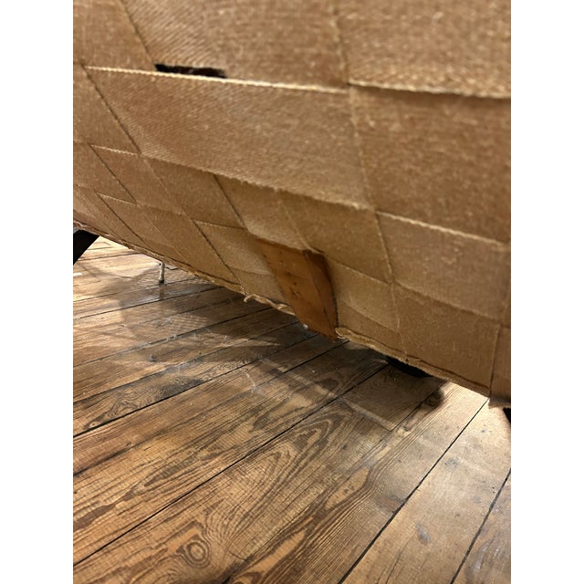 Antique Victorian Style Carved Mahogany Loveseat With Suzani Textile Upholstery For Sale - Image 17 of 18