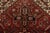 Heriz Rug 7’10” X 10’6” Red Wool Vintage Tribal Hand-Knotted Oriental Carpet For Sale - Image 9 of 15