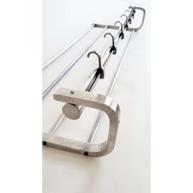 Art Deco Wall Rack, 1930s For Sale - Image 11 of 13