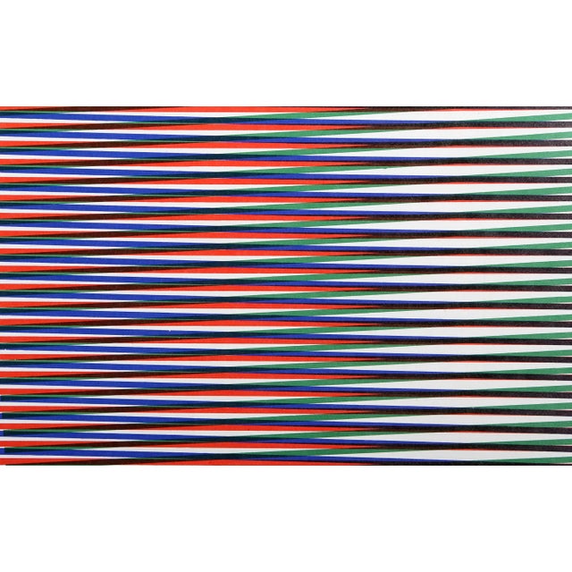 Fisicronomias Carlos Cruz-Diez 1976 Poster Edition: 23.5 x 18 in. (59.69 x 45.72 cm) This is a poster for an exhibition of...