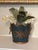 Vintage French Tole Cache Pot For Sale - Image 9 of 10