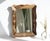 Mid-Century Modern Vintage Pink Venetian Rectangular Mirror, 1950s For Sale - Image 3 of 10