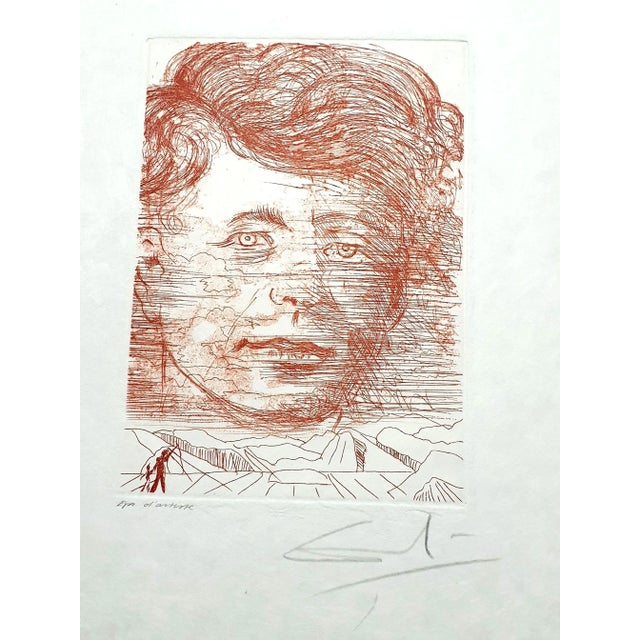 Salvador Dali, John Kennedy, 1968, Etching For Sale - Image 8 of 8