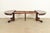 R. J. Horner Antique Victorian Carved Mahogany Split Pedestal Extension Dining Table With Lion Paw Feet, Newly Refinished For Sale In South Bend - Image 6 of 12