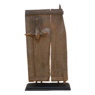 Rare Authentic Bamana Guardian African Door For Sale