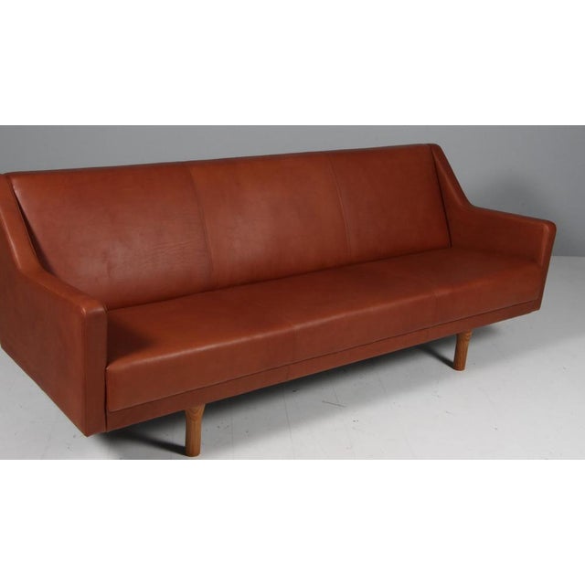 Vintage Three-Seater Sofa by Illum Wikkelsø, 1960s For Sale - Image 6 of 8