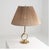 A striking and unusually large Finnish Mid-Century Modern table lamp by Valinte, manufactured in the 1950s. Elegant in its...