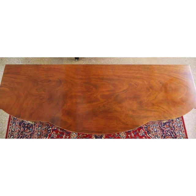 1980s Kindel Furniture Chesterwood Regency Style Mahogany Server Buffet Sideboard For Sale - Image 15 of 15