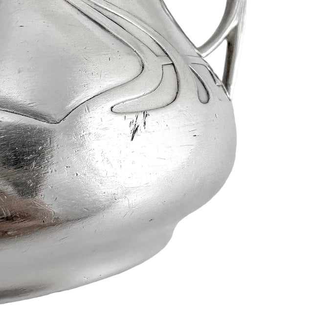 Silver Early 20tch Century German Silver Plated Tea and Coffee Set on Tray from WMF, 1905, Set of 5 For Sale - Image 8 of 18