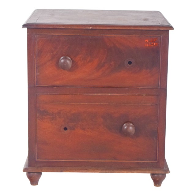 English Wooden Chest, 1920s For Sale