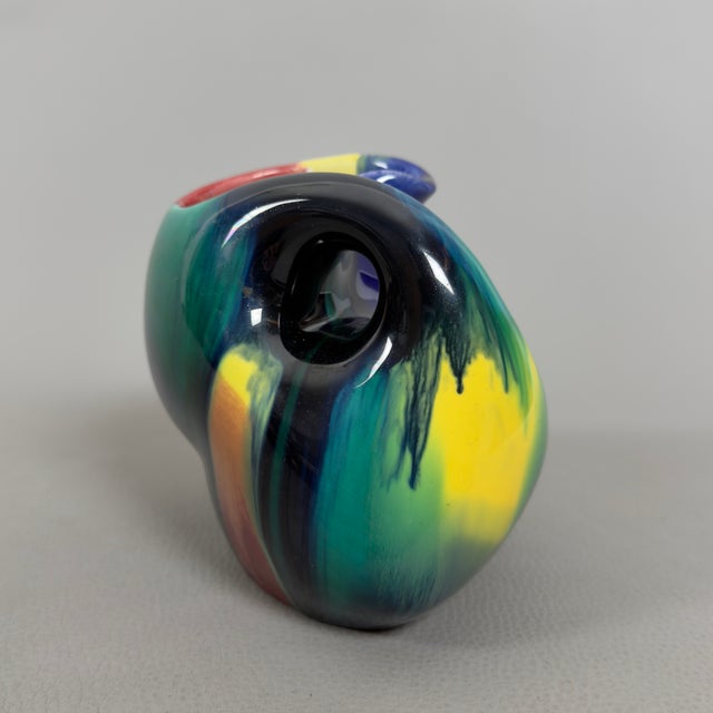 Vintage Ceramic Vase by Camillo Ghigo, 1970s For Sale - Image 4 of 14