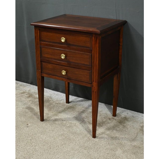 Late 18th Century Louis XVI Mahogany Chiffonier For Sale - Image 3 of 18