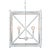Asian Antique Scalamandre Maison by Port 68 Baldwin Aged White Chandelier For Sale - Image 3 of 3