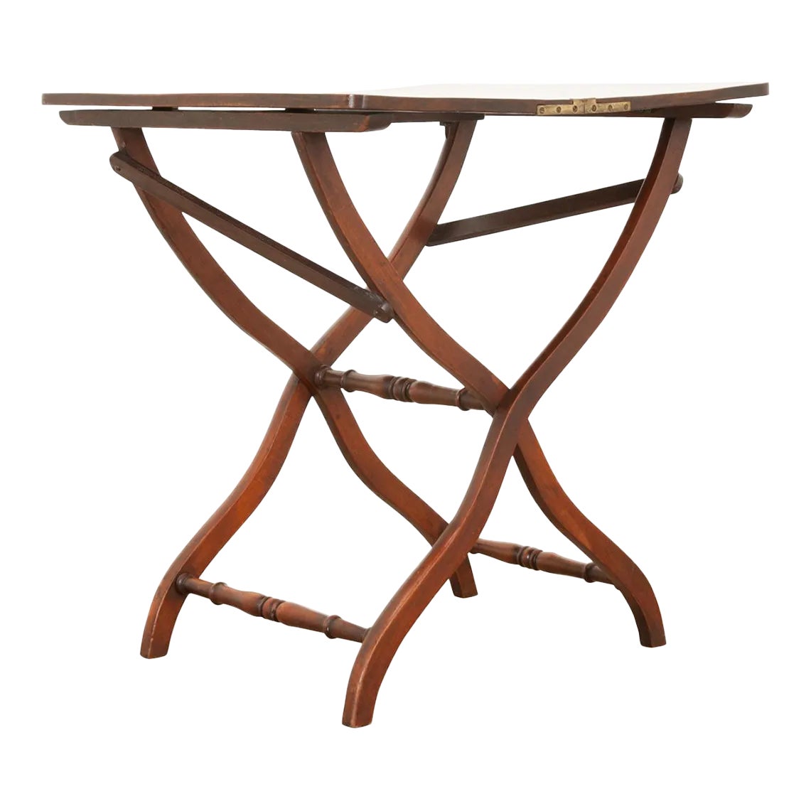 English 19th Century Coaching Table | Chairish