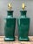 Vintage Glazed Ceramic Table Lamps - Pair For Sale - Image 9 of 12