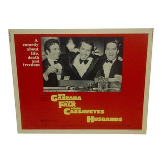 "Husbands" Vintage Movie Poster 1970 For Sale