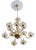 Murano Glass Chandelier, 1970s For Sale