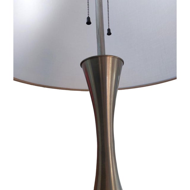 Table Lamp in Nickel-Plated Brass and Opal Glass from Stilnovo, 1960s, in Flawless conditions. Designed 1960 to 1969 I...
