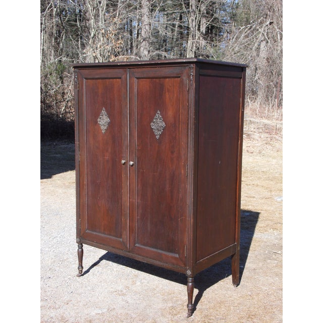 Vintage Chifferobe Wardrobe Armoire Hall Foyer Coat Closet Chairish
