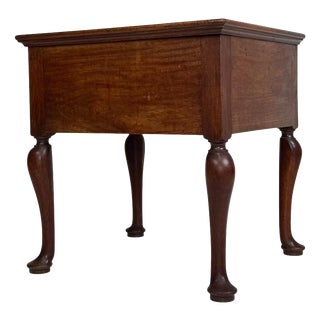 Early 20th Century Antique English Mahogany Storage Box For Sale