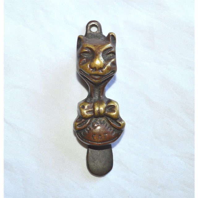 Brass Cheshire Cat Door Knocker Chairish