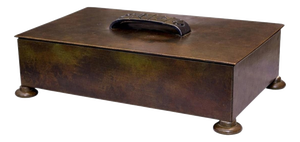 Swedish Art Deco Bronze Box with Cedar Interior, 1930