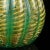 Green Vintage Murano Barovier Toso Emerald Green Gold Flecks Italian Art Glass Bulb Shaped Pitcher Flower Vase For Sale - Image 8 of 9