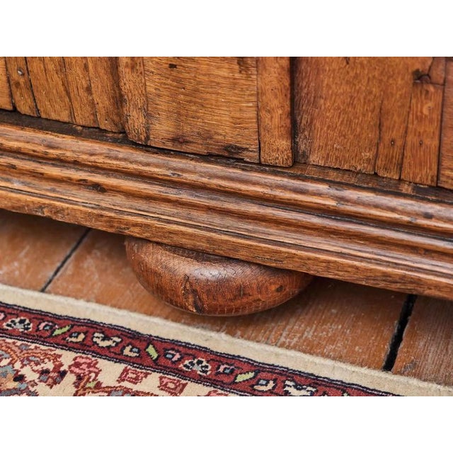 Wood Antique Oak Wardrobe, 19th Century For Sale - Image 7 of 9