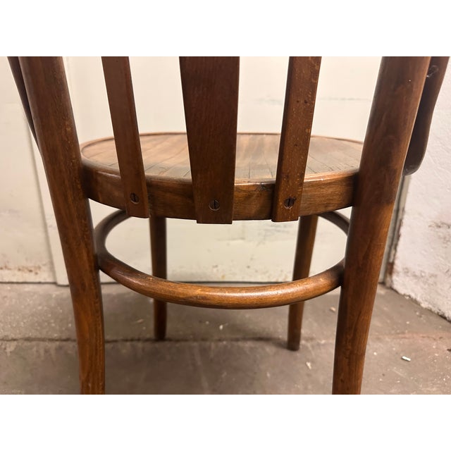 Brown Antique Polish Bentwood Armchairs, 1910, Set of 2 For Sale - Image 8 of 18