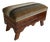 Arts & Crafts Upholstered Foot Stool For Sale