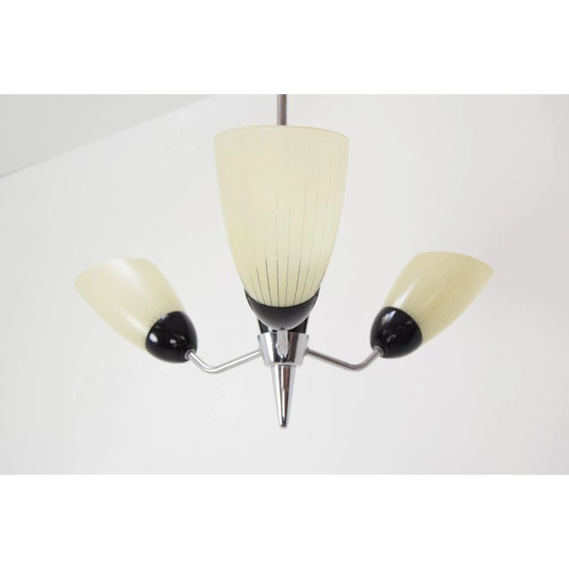 Mid-Century Ceiling Light from Drukov, 1960s For Sale - Image 3 of 14